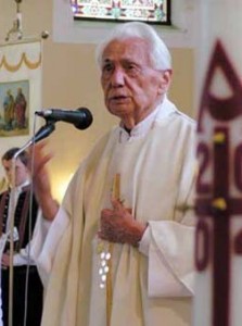 kněz P. Olejník  